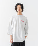 【BRKNHOME/ブロークンホーム】×【ZERO STAIN/ゼロステイン】コラボ ７分袖 裾ラウンド クルーネック ベースボール Ｔシャツ ❘ジーンズメイト公式オンラインショップ