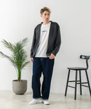 【BLUE STANDARD/ブルースタンダード】パフィースウェット ボタンレスカーディガン ロンT 2点セット ストレッチ 春服 ❘ジーンズメイト公式オンラインショップ