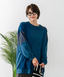 【C-FORT POINT/フォートポイント】コーデュロイ ワッフル 切り替え チュニック