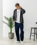 【BLUE STANDARD/ブルースタンダード】パフィースウェット ボタンレスカーディガン ロンT 2点セット ストレッチ 春服 ❘ジーンズメイト公式オンラインショップ