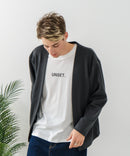 【BLUE STANDARD/ブルースタンダード】パフィースウェット ボタンレスカーディガン ロンT 2点セット ストレッチ 春服 ❘ジーンズメイト公式オンラインショップ