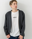 【BLUE STANDARD/ブルースタンダード】パフィースウェット ボタンレスカーディガン ロンT 2点セット ストレッチ 春服 ❘ジーンズメイト公式オンラインショップ