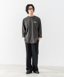 【BRKNHOME/ブロークンホーム】×【ZERO STAIN/ゼロステイン】コラボ ７分袖 裾ラウンド クルーネック ベースボール Ｔシャツ ❘ジーンズメイト公式オンラインショップ