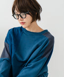 【C-FORT POINT/フォートポイント】コーデュロイ ワッフル 切り替え チュニック