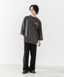 【BRKNHOME/ブロークンホーム】×【ZERO STAIN/ゼロステイン】コラボ ７分袖 裾ラウンド クルーネック ベースボール Ｔシャツ ❘ジーンズメイト公式オンラインショップ