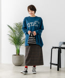 【C-FORT POINT/フォートポイント】裏毛リメイク風チュニック