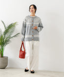 【C-FORTPOINT/フォートポイント】求心柄カーディガン