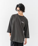 【BRKNHOME/ブロークンホーム】×【ZERO STAIN/ゼロステイン】コラボ ７分袖 裾ラウンド クルーネック ベースボール Ｔシャツ ❘ジーンズメイト公式オンラインショップ
