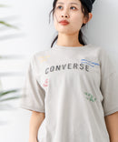 【CONVERSE/コンバース】エンボスプリントTシャツ zo