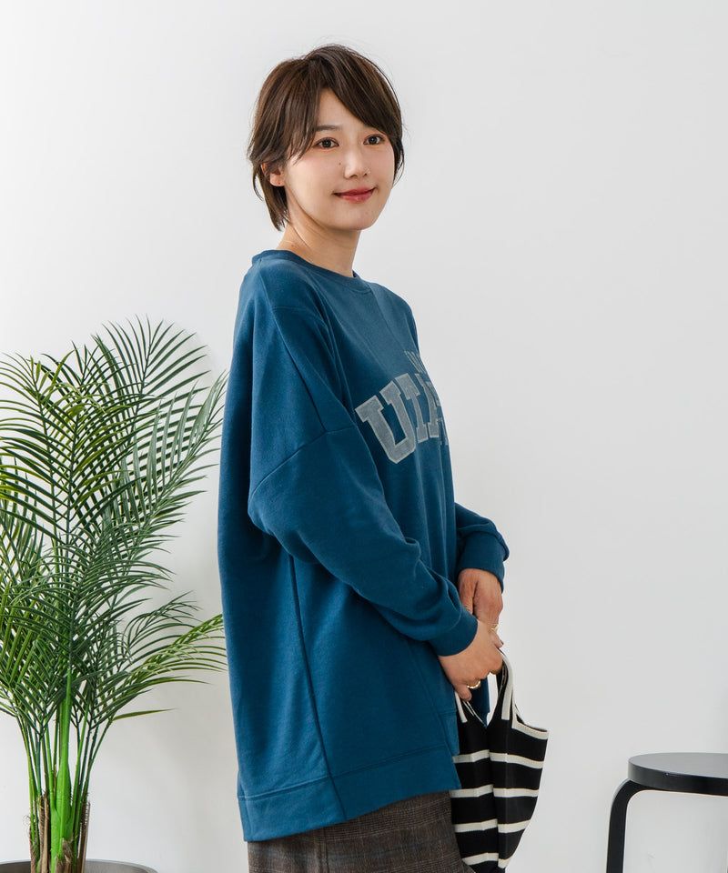 【C-FORT POINT/フォートポイント】裏毛リメイク風チュニック