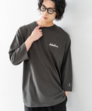 【BRKNHOME/ブロークンホーム】×【ZERO STAIN/ゼロステイン】コラボ ７分袖 裾ラウンド クルーネック ベースボール Ｔシャツ ❘ジーンズメイト公式オンラインショップ