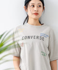 【CONVERSE/コンバース】エンボスプリントTシャツ zo