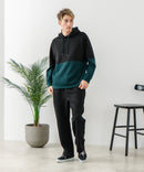 【BLUE STANDARD/ブルースタンダード】パフィースウェット バレルレッグパンツ ストレッチ 体型カバー 春服