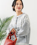 【C-FORTPOINT/フォートポイント】求心柄カーディガン