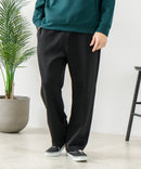 【BLUE STANDARD/ブルースタンダード】パフィースウェット バレルレッグパンツ ストレッチ 体型カバー 春服