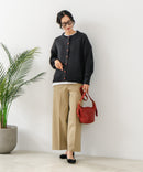 【C-FORTPOINT/フォートポイント】ポップコーン編みニットカーディガン