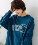 【C-FORT POINT/フォートポイント】裏毛リメイク風チュニック