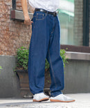 【JUNGLE STORM ジャングルストーム】デニム ワイド バギー パンツ