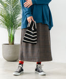 チェックスカート【C-FORT POINT/フォートポイント】