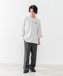 【BRKNHOME/ブロークンホーム】×【ZERO STAIN/ゼロステイン】コラボ ７分袖 ヘンリーネック Ｔシャツ ❘ジーンズメイト公式オンラインショップ