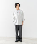 【BRKNHOME/ブロークンホーム】×【ZERO STAIN/ゼロステイン】コラボ ７分袖 ヘンリーネック Ｔシャツ ❘ジーンズメイト公式オンラインショップ