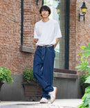 【JUNGLE STORM ジャングルストーム】デニム ワイド バギー パンツ