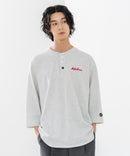【BRKNHOME/ブロークンホーム】×【ZERO STAIN/ゼロステイン】コラボ ７分袖 ヘンリーネック Ｔシャツ ❘ジーンズメイト公式オンラインショップ