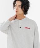 【BRKNHOME/ブロークンホーム】×【ZERO STAIN/ゼロステイン】コラボ ７分袖 ヘンリーネック Ｔシャツ ❘ジーンズメイト公式オンラインショップ