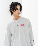 【BRKNHOME/ブロークンホーム】×【ZERO STAIN/ゼロステイン】コラボ ７分袖 ヘンリーネック Ｔシャツ ❘ジーンズメイト公式オンラインショップ