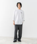 【BRKNHOME/ブロークンホーム】×【ZERO STAIN/ゼロステイン】コラボ ７分袖 裾ラウンド クルーネック ベースボール Ｔシャツ ❘ジーンズメイト公式オンラインショップ