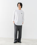 【BRKNHOME/ブロークンホーム】×【ZERO STAIN/ゼロステイン】コラボ ７分袖 裾ラウンド クルーネック ベースボール Ｔシャツ ❘ジーンズメイト公式オンラインショップ