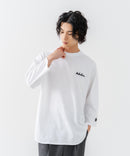 【BRKNHOME/ブロークンホーム】×【ZERO STAIN/ゼロステイン】コラボ ７分袖 裾ラウンド クルーネック ベースボール Ｔシャツ ❘ジーンズメイト公式オンラインショップ