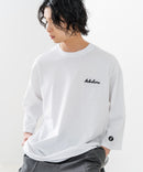 【BRKNHOME/ブロークンホーム】×【ZERO STAIN/ゼロステイン】コラボ ７分袖 裾ラウンド クルーネック ベースボール Ｔシャツ ❘ジーンズメイト公式オンラインショップ