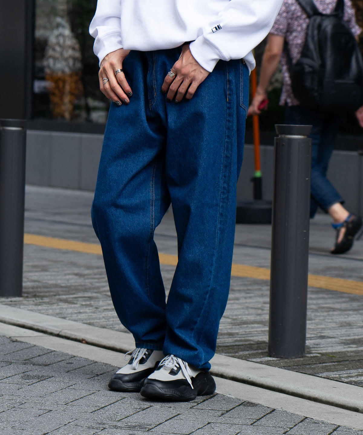 JUNGLE STORM ジャングルストーム】デニム ワイド バギー パンツ