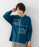 【C-FORT POINT/フォートポイント】裏毛 リメイク風 スウェットトレーナー