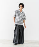 【BRKNHOME/ブロークンホーム】2タック ドレープ スカートパンツ ワイドパンツ スラックス 袴パンツ ❘ジーンズメイト公式オンラインショップ