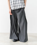 【BRKNHOME/ブロークンホーム】2タック ドレープ スカートパンツ ワイドパンツ スラックス 袴パンツ ❘ジーンズメイト公式オンラインショップ