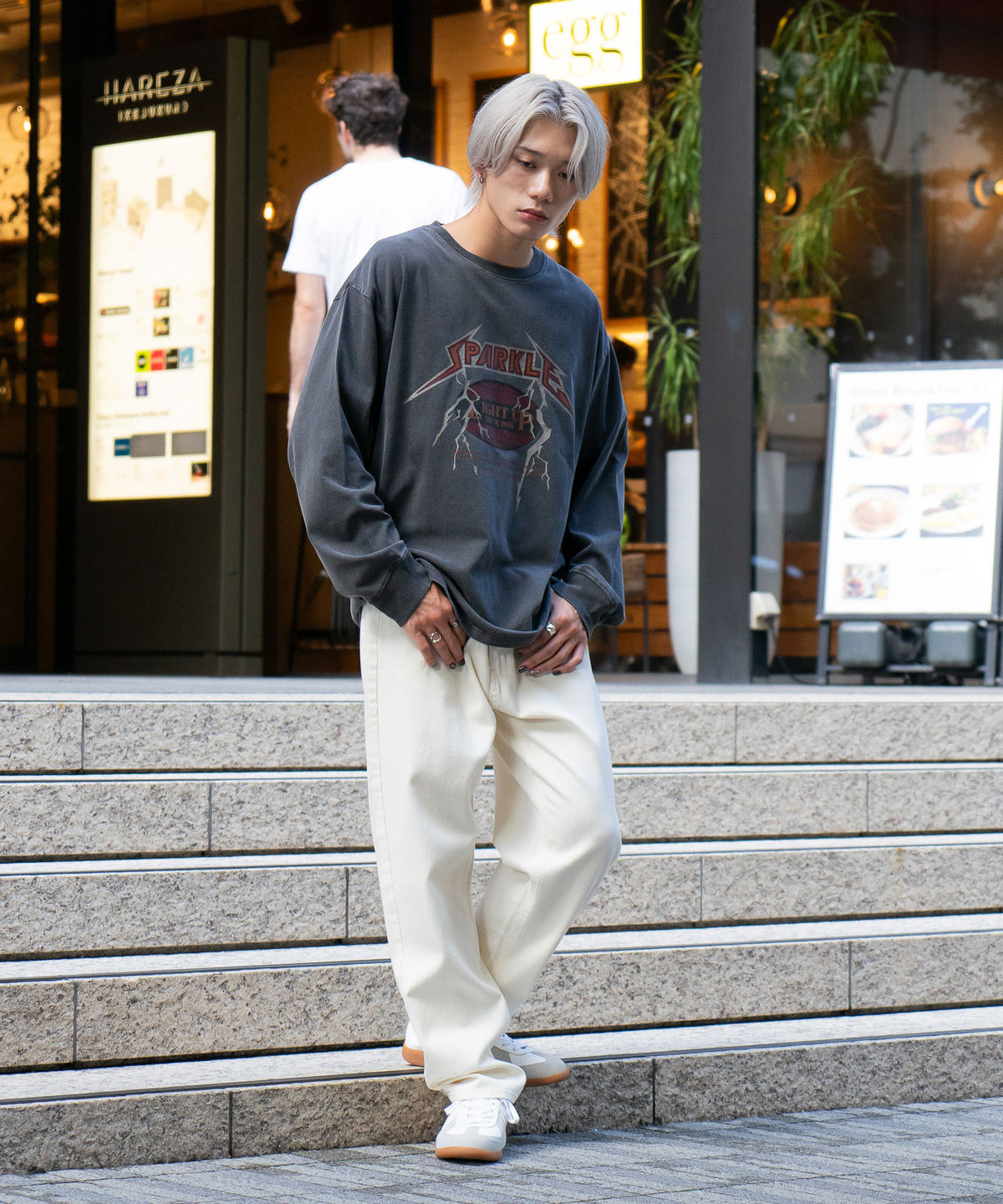 激レア・新品タグ付き！2000〜2001頃 日本代表 長袖ピステ　Lサイズ adidas（アディダス） 【50%OFF】XL/古着 長袖 スウェット メンズ 00s