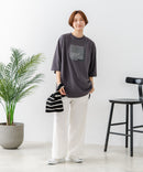 【C-FORTPOINT/フォートポイント】刺繍 7分袖チュニックTシャツ ❘ジーンズメイト公式オンラインショップ