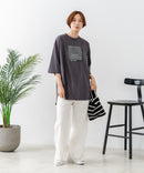 【C-FORTPOINT/フォートポイント】刺繍 7分袖チュニックTシャツ ❘ジーンズメイト公式オンラインショップ