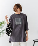 【C-FORTPOINT/フォートポイント】刺繍 7分袖チュニックTシャツ ❘ジーンズメイト公式オンラインショップ