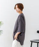 【C-FORTPOINT/フォートポイント】刺繍 7分袖チュニックTシャツ ❘ジーンズメイト公式オンラインショップ