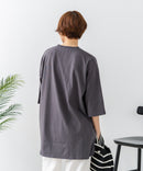 【C-FORTPOINT/フォートポイント】刺繍 7分袖チュニックTシャツ ❘ジーンズメイト公式オンラインショップ