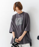 【C-FORTPOINT/フォートポイント】刺繍 7分袖チュニックTシャツ ❘ジーンズメイト公式オンラインショップ