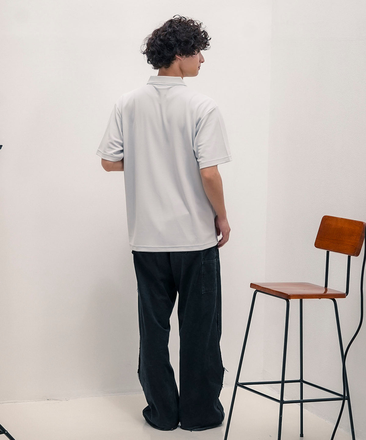 FRESH TECH 鹿の子 ポロシャツ【 RAGGED MOUNTAIN/ラギットマウンテン】 zo