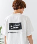 【CONVERSE/コンバース】JACK PURCELL プリントＴシャツ 綿100% ジャックパーセル アメカジ ストリート カジュアル シンプル ブランドアイコン 白 黒