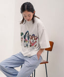 【CORISCO/コリスコ】アニマル プリント Tシャツ