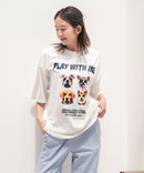 【CORISCO/コリスコ】アニマル プリント Tシャツ