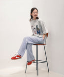 【CORISCO/コリスコ】アニマル プリント Tシャツ