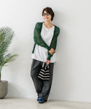 【C-FORTPOINT/フォートポイント】シャリシャリ Ｖネック シアーカーディガン